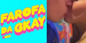 Famosa fica com mãe e filho, e vídeo na farofa da Gkay com pegação é exposto: 