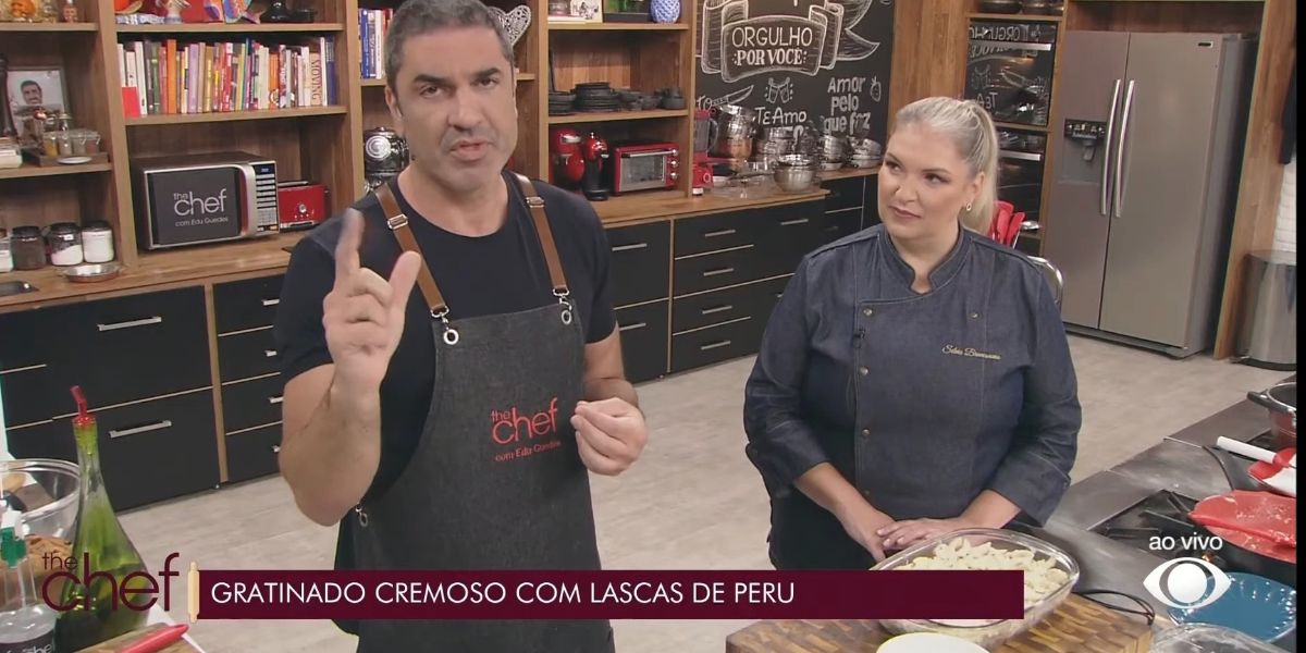 Edu Guedes fez um longo desabafo no The Chef desta quarta-feira