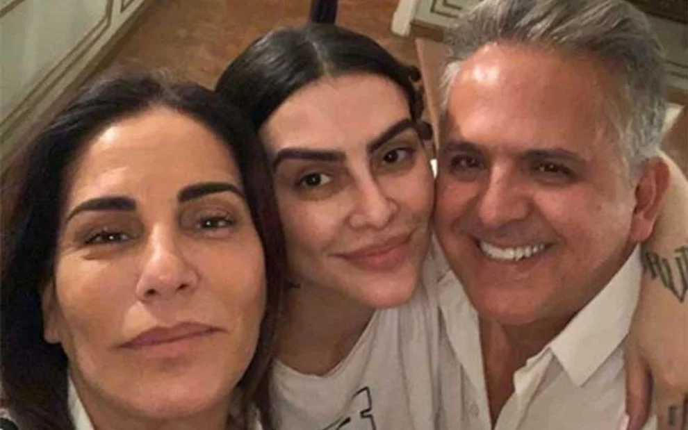 Gloria Pires, Cleo e Orlando Moraes (Foto: Divulgação)
