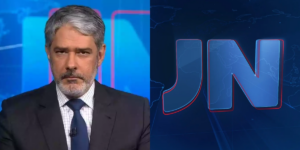 William Bonner quebra protocolo na bancada do Jornal Nacional e faz o inacreditável, ao vivo: 