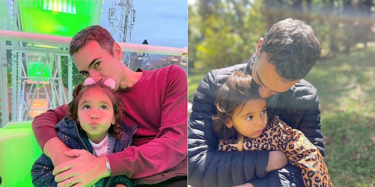 Manuella, filha de Ticiane Pinheiro e César Tralli, sempre surge nas redes sociais dos pais