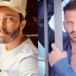 Thiago Rodrigues e Henri Castelli ficaram com rostos desfigurados ao serem espancados (Fotos: Reprodução Instagram)