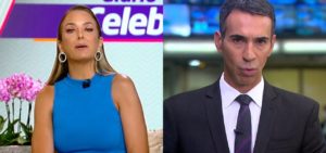 Ticiane Pinheiro mencionou César Tralli no Hoje Em Dia- Foto: Montagem/TV Foco