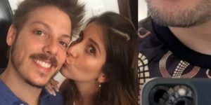 Famoso revelou crush por esposa de Fábio Porchat (Foto: Reprodução/Montagem)