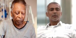 O que Romário falou a Pelé, após piora, deixou muita gente chocada já que os dois tinham desafeto - Foto Reprodução