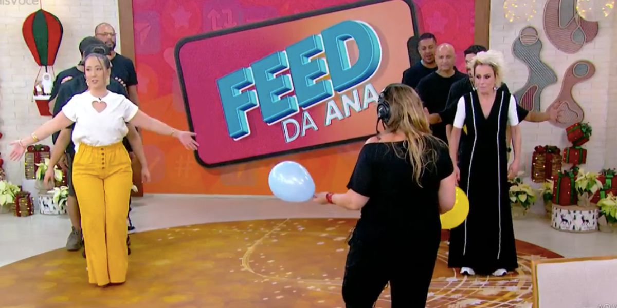 Ana Maria aceita desafio de Juju Massaoka (Reprodução)