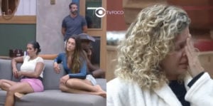 A Fazenda 14 - Produção faz pedido para participantes e sinal do PlayPlus é cortado às pressas (Foto: Reprodução / PlayPlus / Montagem TV Foco)