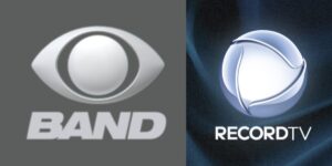 Band e Record (Reprodução: Montagem TV Foco)