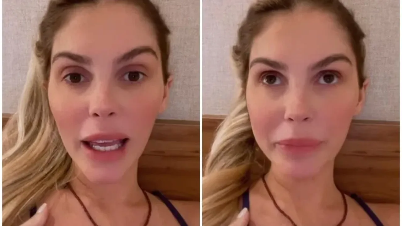 Bárbara Evans passou por cirurgia de emergência e fez relato (Foto: Reprodução)