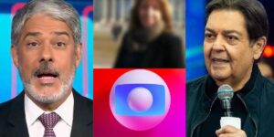 William Bonner, Globo e Faustão (Reprodução)