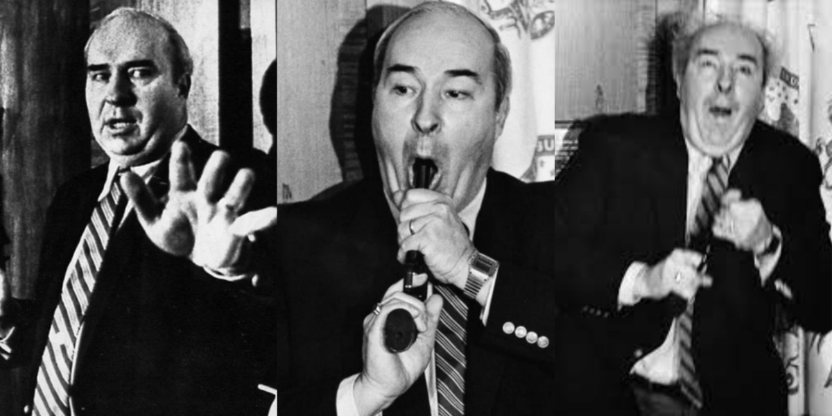 O político Budd Dwyer - Foto: Reprodução