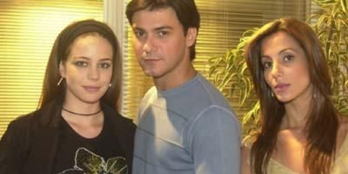 Leonardo Vieira, Tania Khalill e Leanda Leal em "Senhora do Destino" (Foto Reprodução/Globo