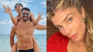 Cauã Reymond e Mariana Goldfarb; Grazi Massafera (Fotos: Reprodução Instagram/ Montagem