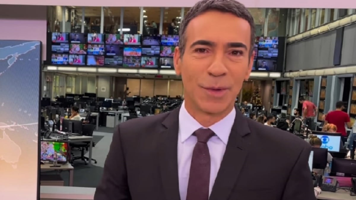 César Tralli no Jornal Hoje