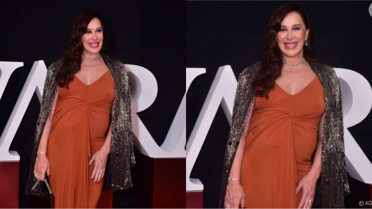 Claudia Raia durante evento (AgNews)