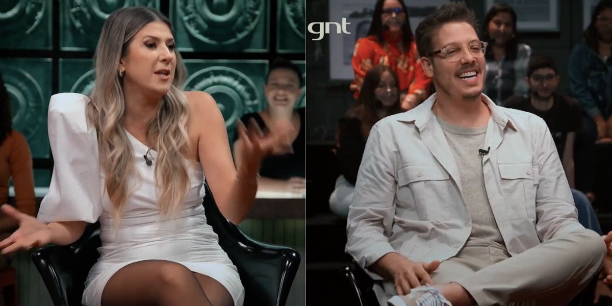 Dani Calabresa e Fábio Porchat (Reprodução)