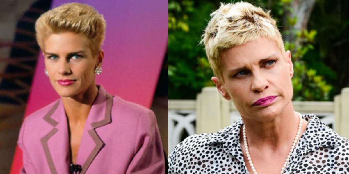 Doris Giesse sofreu uma queda do 8° andar e sobreviveu por milagre (Reprodução: Montagem TV Foco)