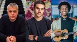 Nicolas Prattes, Fábio Assunção e Leonardo Lima de Todas as Flores testaram positivo para a Covid-19 (Foto: Reprodução / Globo)