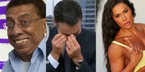 Estrela do Zorra morreu amargurado - César Tralli chorou em jornal e fortuna de Gracyanne Barbosa (Reprodução)