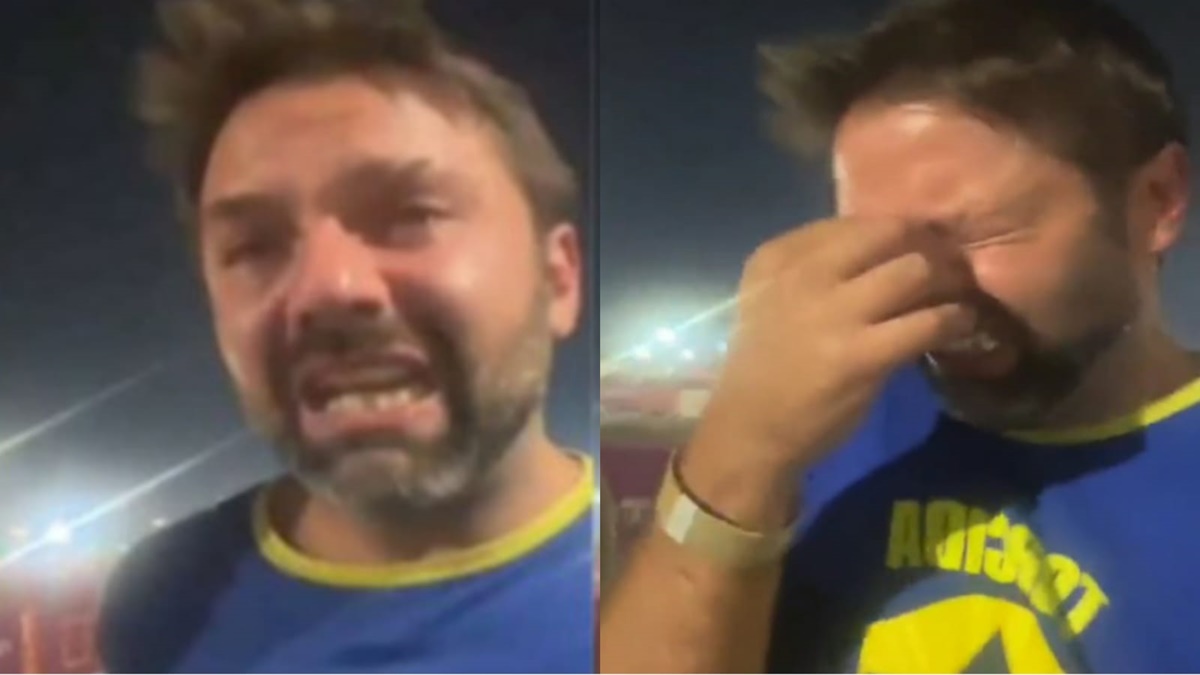 Integrante do Pânico viveu momentos de terror em salinha com policiais na Copa do Mundo (Reprodução/ Instagram)