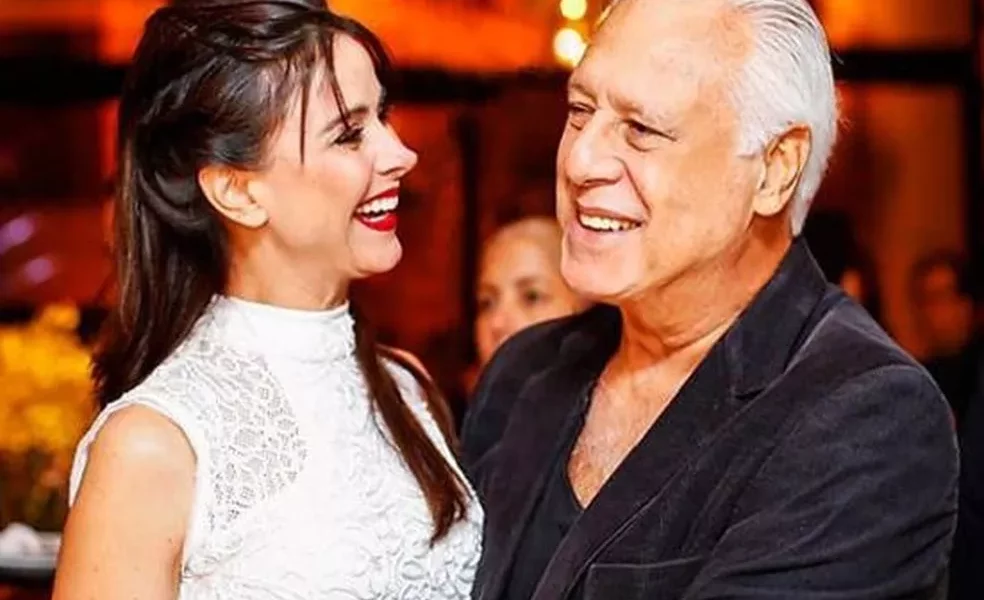 Antônio Fagundes e a esposa, Alexandra Martins (Foto: Reprodução/Instagram)