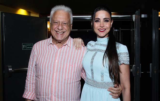 Antônio Fagundes e a esposa, Alexandra Martins (Foto: Reprodução/Instagram)