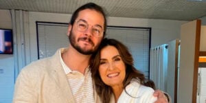 Fátima Bernardes e Túlio Gadêlha (Foto: Reprodução)