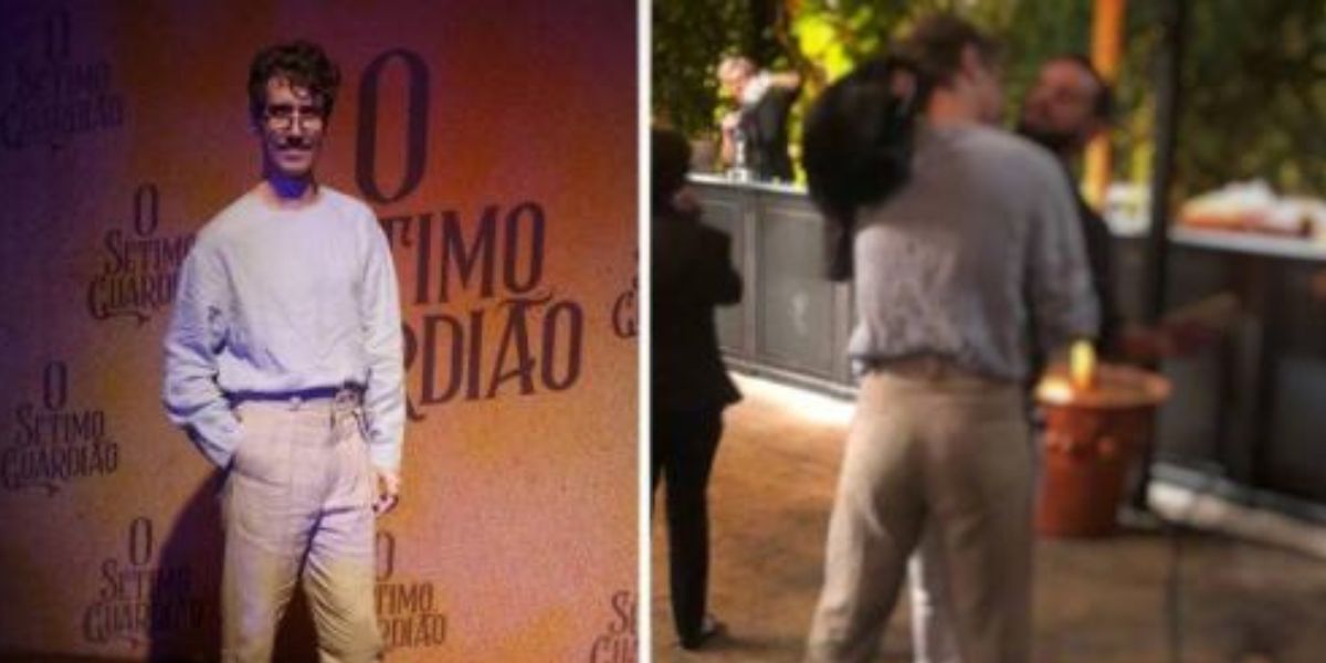 artista é visto aos beijos com rapaz 