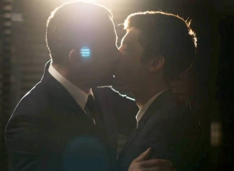 Cena do beijo (Foto: Divulgação)