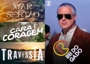 O Rei do Gado tem audiência histórica e assombra novelas inéditas da Globo; veja números de quarta-feira (30) (Foto: Reprodução / Globo / Montagem TV Foco)