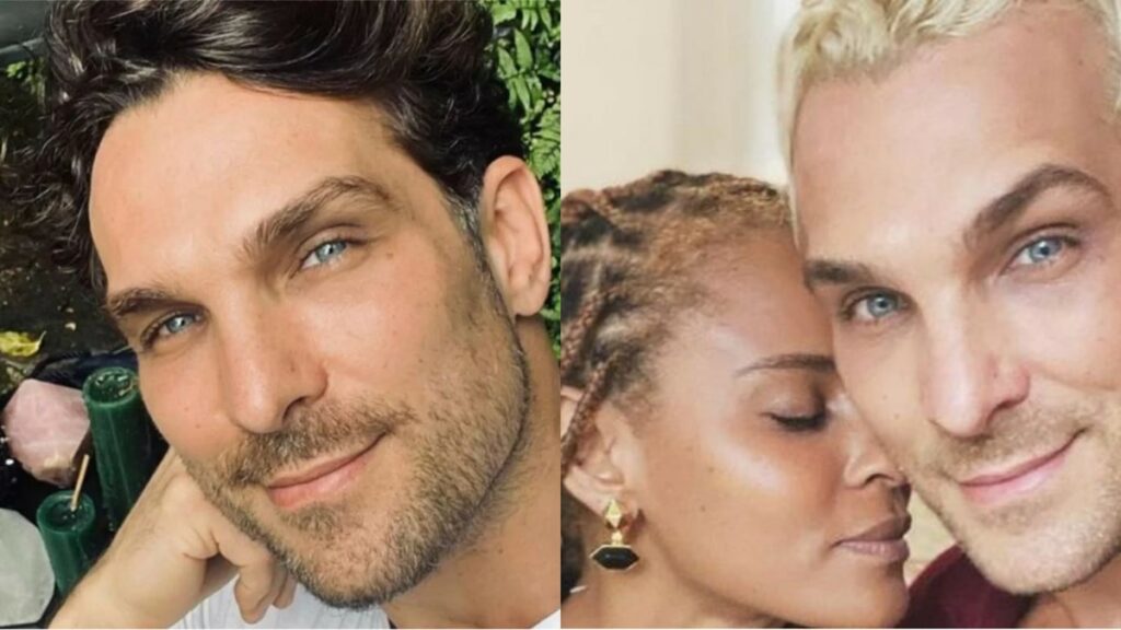 O galã Igor Rickli é casado com Aline Wirley, vive relação aberta e assumiu bissexual (Fotos: Reprodução/ Montagem)