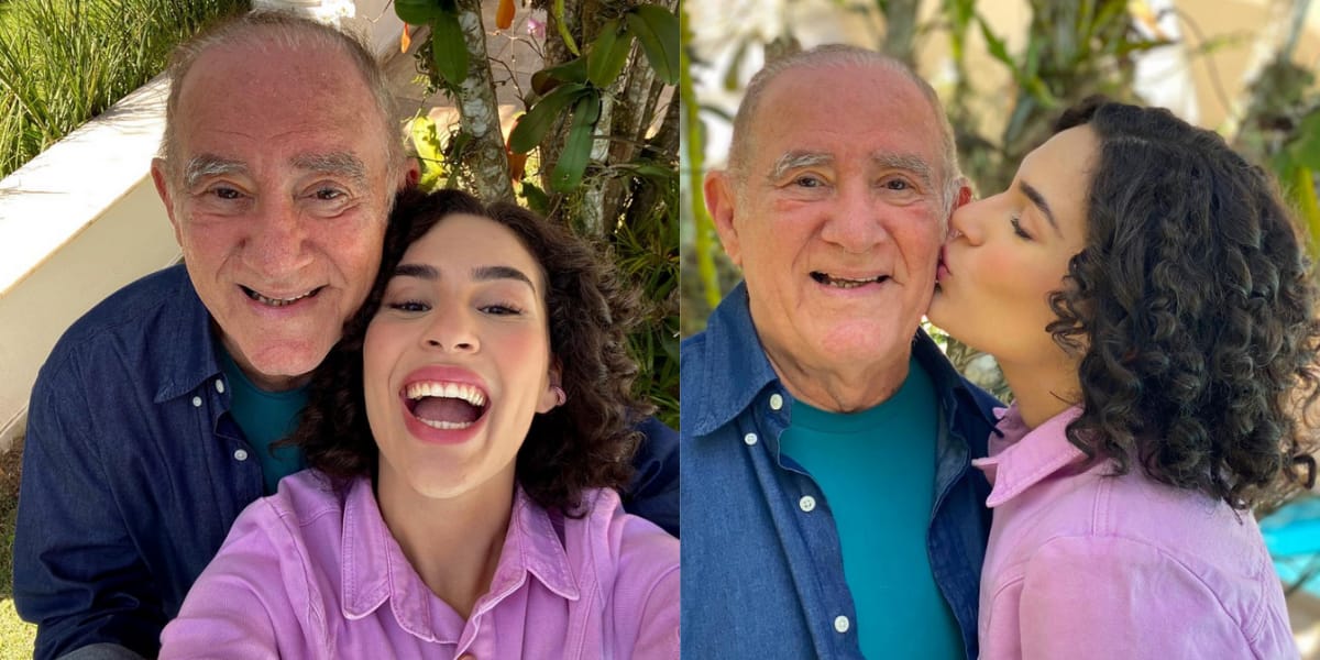 Lívian Aragão se sente muito orgulhosa por ter Renato Aragão como pai (Reprodução: Instagram)