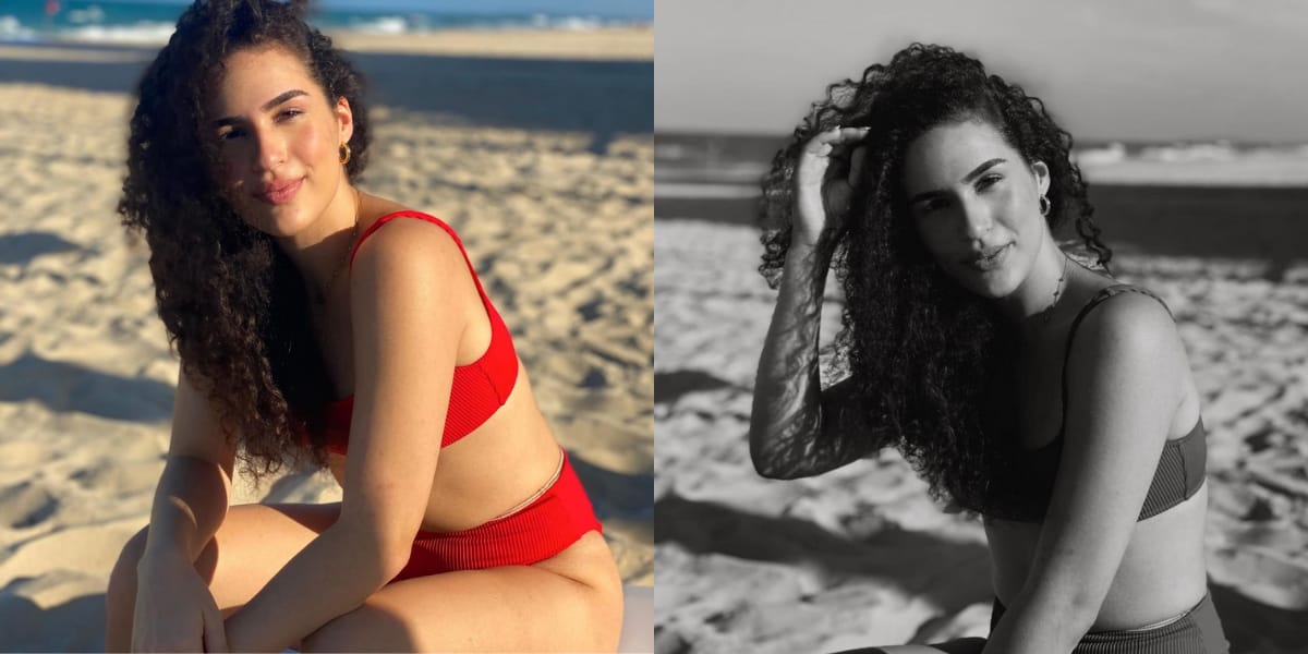 A filha de Renato Aragão costuma elevar a temperatura em suas redes sociais (Reprodução: Instagram)