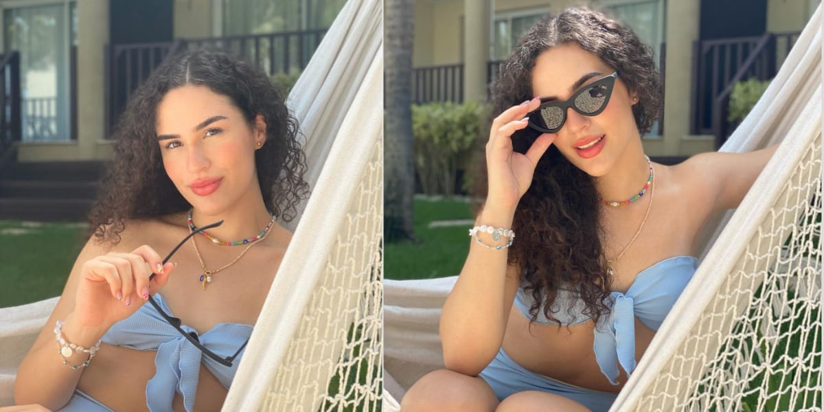 Lívian Aragão também esbanja sua beleza fazendo carões para os cliques (Reprodução: Instagram)