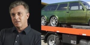 Carros que Luciano Huck reformou no Lata Velha estão em estado deplorável (Reprodução: Montagem TV Foco)