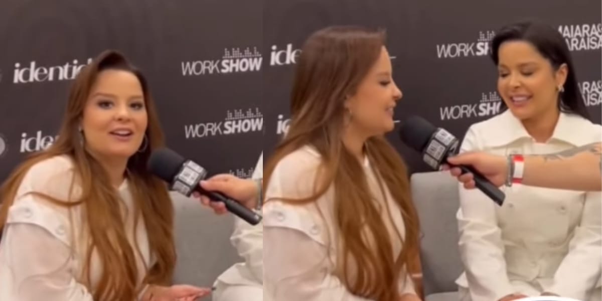 Maiara confessa que é grande fã de Gusttavo Lima e sonha em gravar uma música com ele (Reprodução: Youtube)
