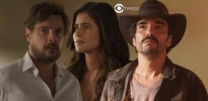 Mar do Sertão - Candoca deixa José em choque com revelação bombástica e Pajeú desiste de matar Xaviera (Foto: Reprodução / Globo / Montagem TV Foco)