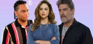 Poliana Moça - Jeff volta para casa, Tânia é abordada por policiais e Renato aparece sem ser convidado (Foto: Reprodução / SBT / Montagem TV Foco)