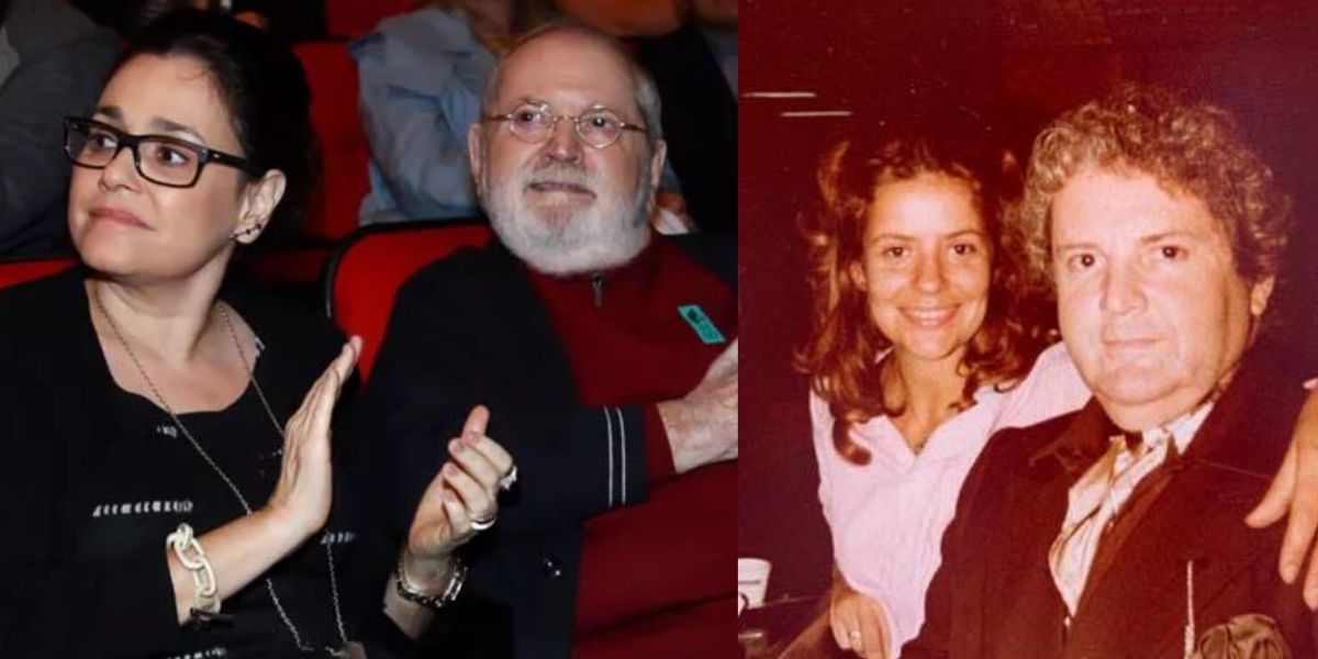 Jô Soares ao lado de ex-mulher, Flávia (Reprodução)