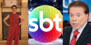 Sandra Annenberg e Silvio Santos (Reprodução: Montagem TV Foco)