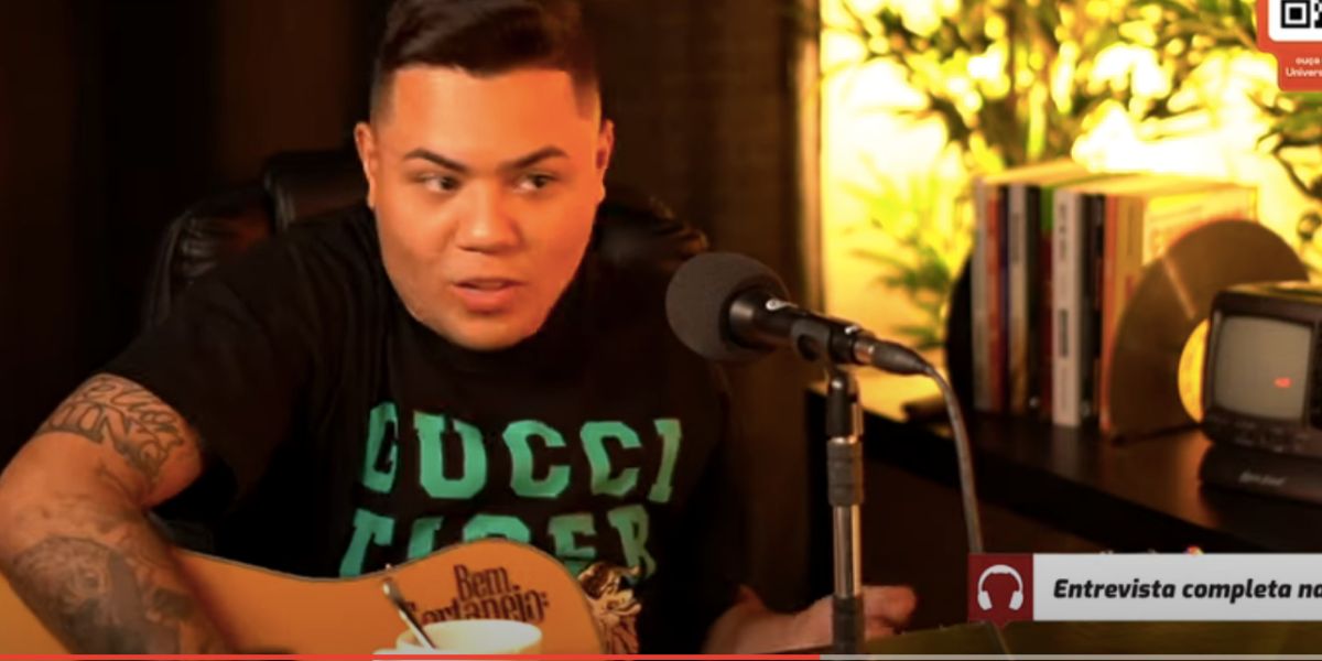 De acordo com Felipe Araújo, Fabrício se emocionou ao conhecer Zezé Di Camargo (Reprodução)