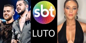 Zé Neto, Cristiano, SBT e Paolla Oliveira (Reprodução)