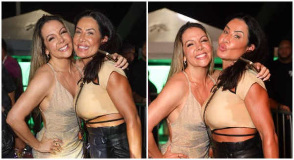 Scheila Carvalho e Carla Perez - Foto Reprodução