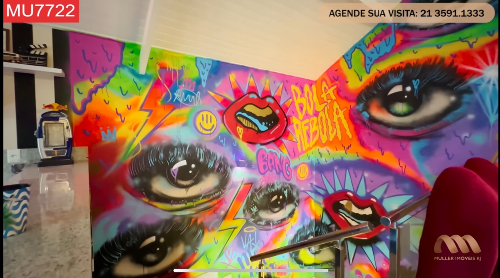 Decoração da mansão de Anitta que está à venda - Foto Reprodução