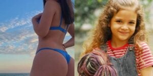 Ritinha, de Avenida Brasil, cresceu e hoje é uma das mulheres mais bonitas e sensuais do país - Foto Reprodução