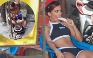 Anitta simula sexo oral em rapaz no novo clipe (Foto: Reprodução/Web)
