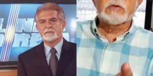 Apresentador do 'Linha Direta', Domingos Meirelles está idoso com 82 anos e irreconhecível - Foto Reprodução