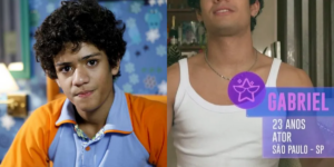 Lembra dele? Mosca de Chiquititas cresceu, está irreconhecível atualmente e é um dos participantes do BBB 23 (Foto: Reprodução, SBT, Globo)