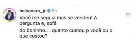 Renan Bolsonaro rebate Gabriel, participante da casa de vidro - Foto Reprodução