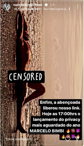 Ex de Nicole Bahls anuncia por meio das redes sociais, que está vendendo vídeos e fotos mostrando o que só ela via em 4 paredes - Foto Reprodução